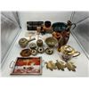 Image 1 : VTG Lot Including Pottery/Serving Tray & Abacus