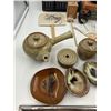 Image 7 : VTG Lot Including Pottery/Serving Tray & Abacus
