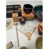 Image 9 : VTG Lot Including Pottery/Serving Tray & Abacus