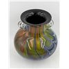 Image 2 : Large Colorful Hand Blown Vase