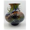 Image 3 : Large Colorful Hand Blown Vase