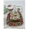 Image 5 : Lot of China Including Royal Winton Butter Dish