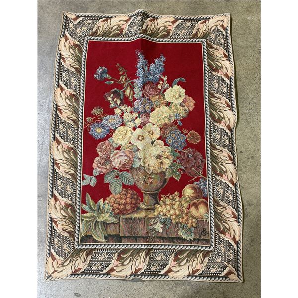 Antique European Wall Tapestry w/COA