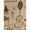 Image 2 : Framed Antique Dutch Sampler Needlepoint