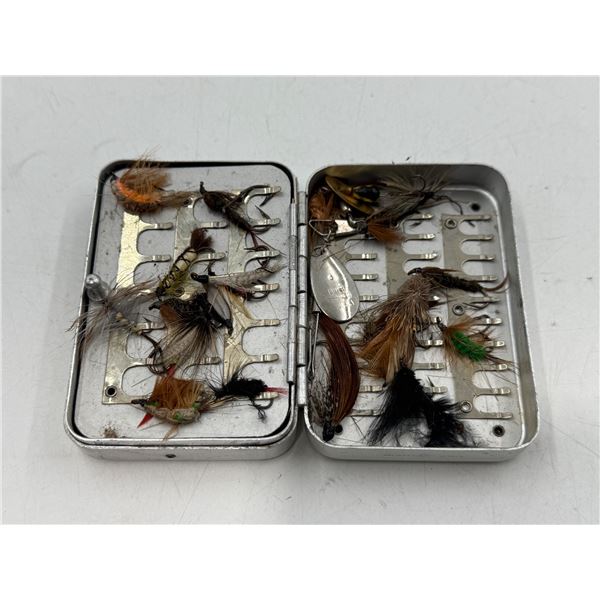 Tin of Fishing Flies