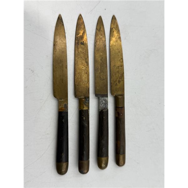 4 VTG Steak Knives