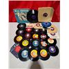 Image 1 : Lot of 45 RPM Records
