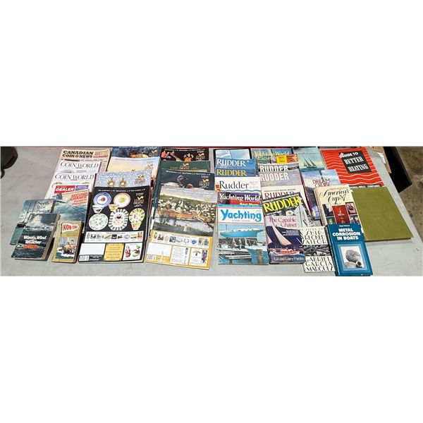 Lot of Nautical Books & Magazines