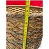 Image 3 : Large VTG Hand Woven Basket