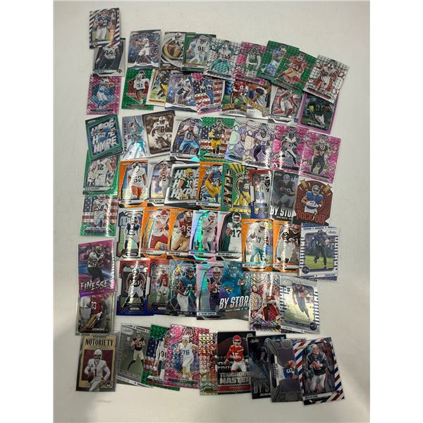 Lot of Assorted Football Cards w/ Alt, Anderson, Sanders, & More