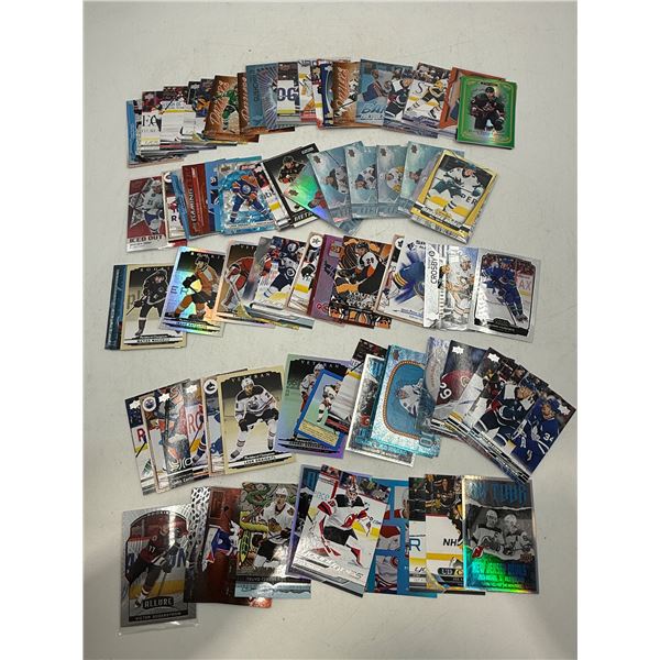Lot of Assorted Hockey Cards w/ Crosby, Draisaitl, & More