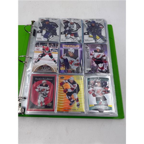 Lot of Assorted Hockey Cards w/ Hughes, Quinn, & More