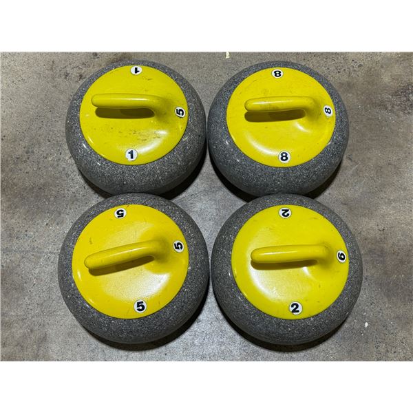 4 Curling Stones/Rocks