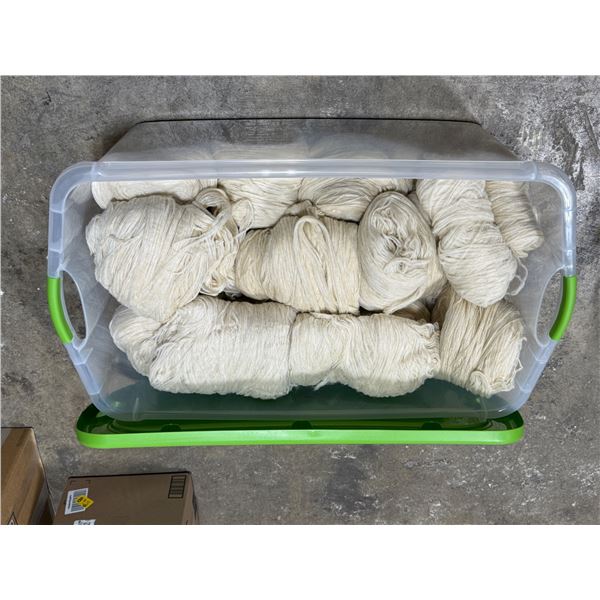 Lot of White Australian Wool