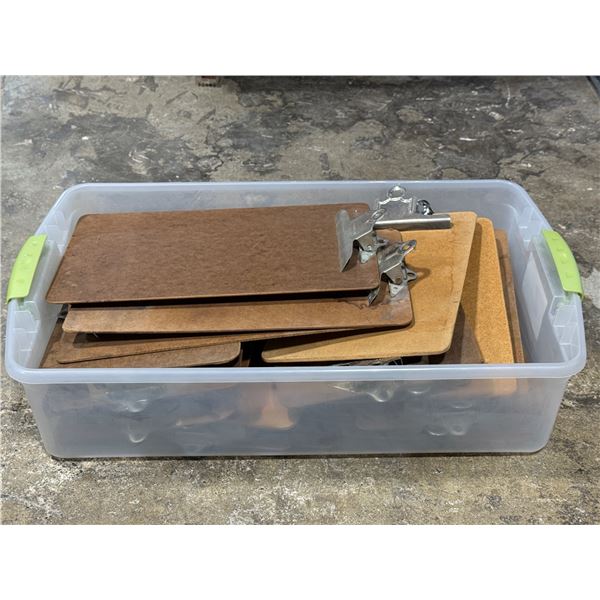 Lot of Clipboards