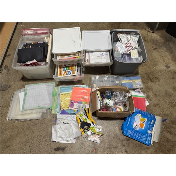 Office/School Supplies & Craft Lot