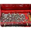 Image 3 : Metal Ball Bearing Toolbox w/ Assorted Tools