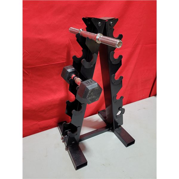 A-Frame Dumbbell Rack