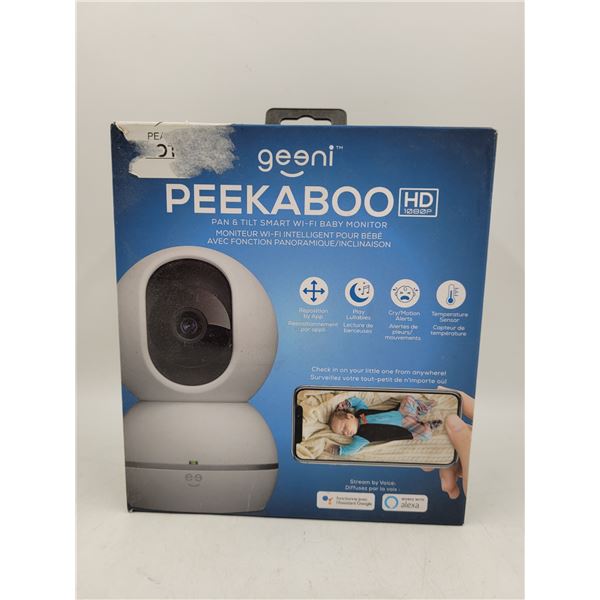Geeni Peekaboo Smart Wi-Fi Baby Monitor