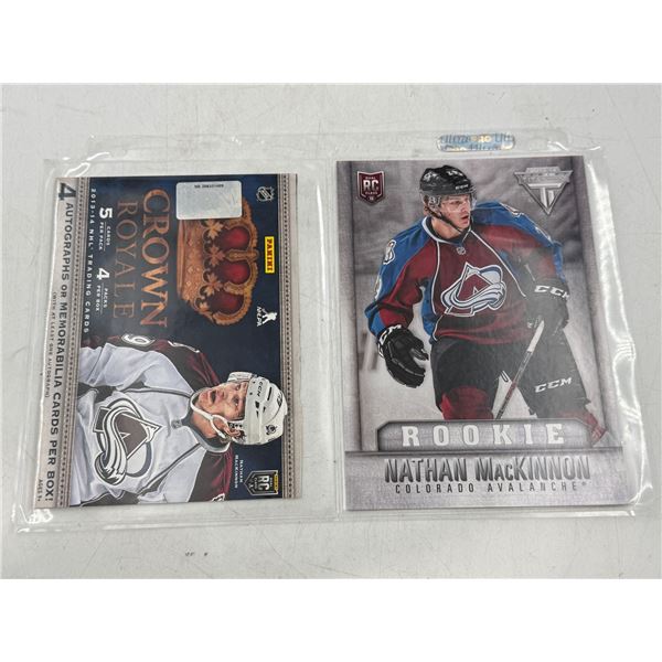 Oversized Nathan MacKinnon Hockey Card