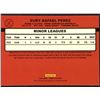 Image 2 : 2023 DONRUSS EURY PEREZ ROOKIE CARD