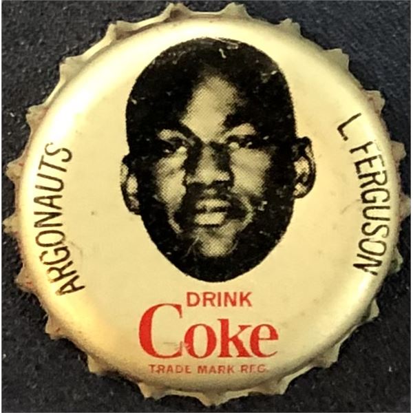 1965 COCA COLA CFL BOTTLE CAPS - LARRY FERGUSON