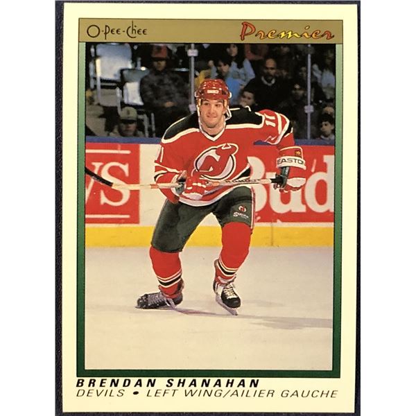 1990-91 O-PEE-CHEE PREMIER BRENDAN SHANAHAN (HOF)