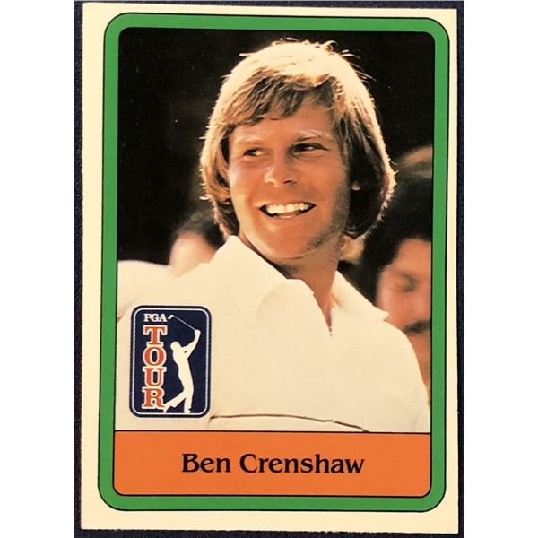 1981 DONRUSS PGA BEN CRENSHAW