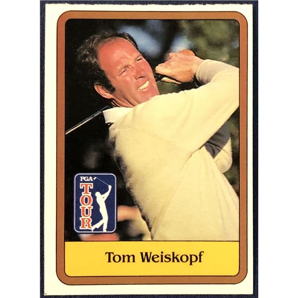 1981 DONRUSS PGA TOM WEISKOPF
