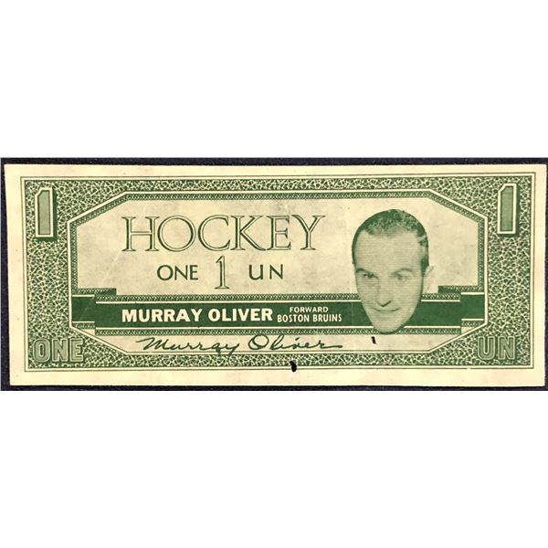 1962-63 TOPPS HOCKEY BUCKS MURRAY OLIVER