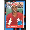 Image 1 : 1988 DONRUSS  LANCE JOHNSON ROOKIE CARD