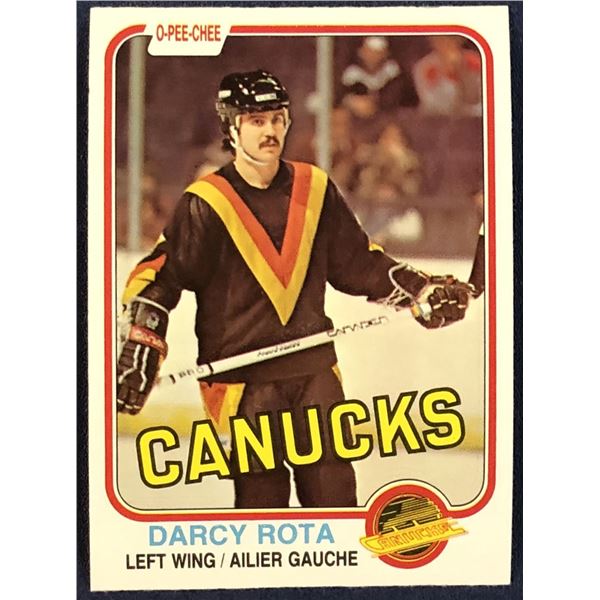 1981-82 O-PEE-CHEE DARCY ROTA