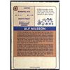 Image 2 : 1974-75 O-PEE-CHEE WHA ULF NILSSON (HOF) ROOKIE CARD