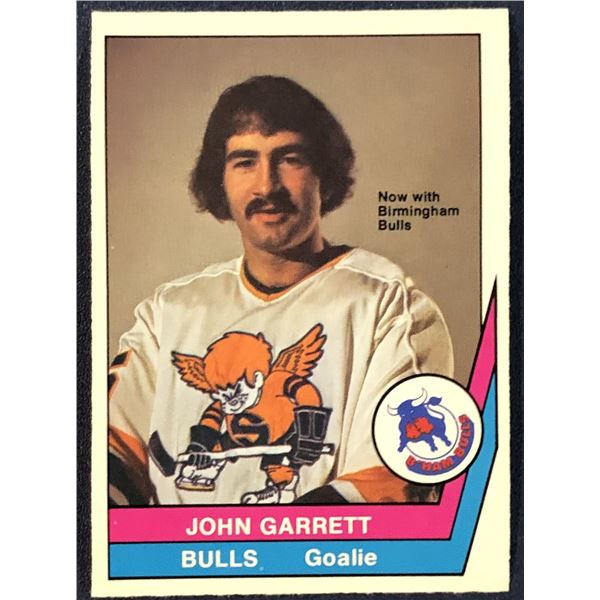 1977-78 O-PEE-CHEE WHA JOHN GARRETT
