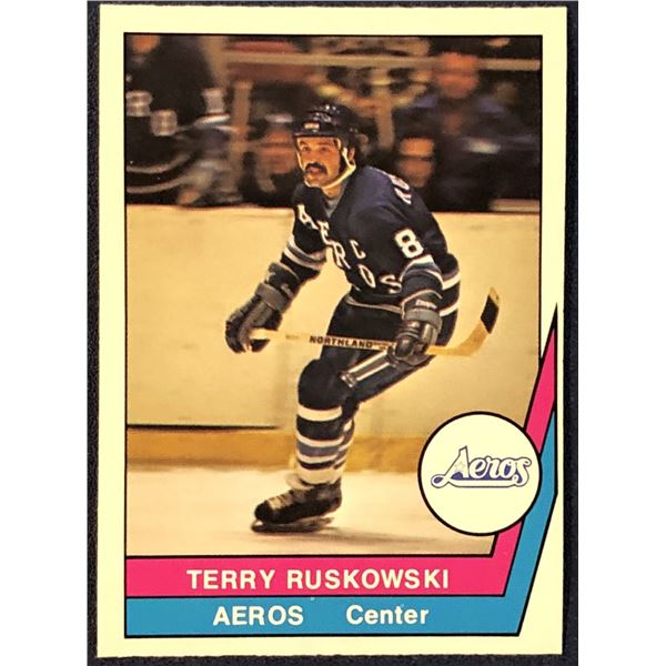 1977-78 O-PEE-CHEE WHA TERRY RUSKOWSKI