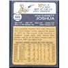 Image 2 : 1973 TOPPS HIGH  NUMBERS - VON JOSHUA