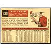 Image 2 : 1959 TOPPS WHITE BACKS WALLY MOON HIGH NUMBER