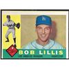Image 1 : 1960 TOPPS GRAY BACK BOB LILLIS