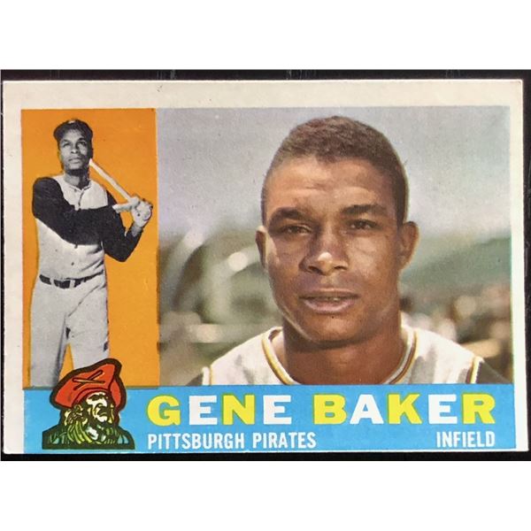1960 TOPPS GRAY BACK GENE BAKER