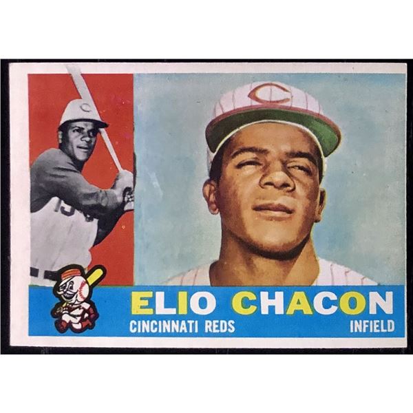 1960 TOPPS GRAY BACKS HIGH NUMBERS ELIO CHACON