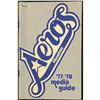 Image 1 : 1977-78 WHA MEDIA GUIDE - HOUSTON AEROS