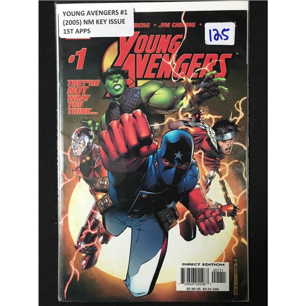 YOUNG AVENGERS #1 (2005) 1ST APPS - MARVEL COMICS