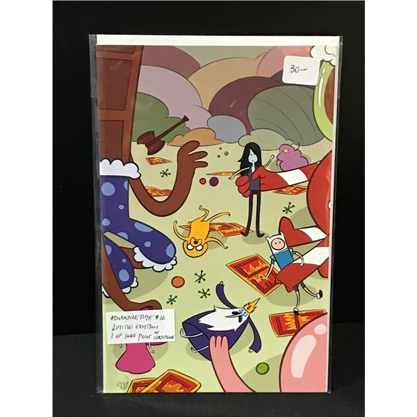 ADVENTURE TIME #12 1 OF 1000 PRINT WITH CERTIFICATE
