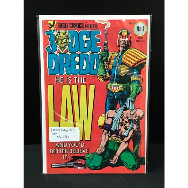 JUDGE DREDD #1 (1983) - EAGLE COMICS