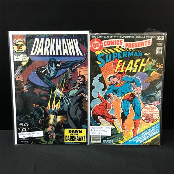 LOT OF 2 #1 COMICS - MARVEL & DC