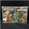 Image 1 : LOT OF 2 TARZEN COMICS - DELL COMICS