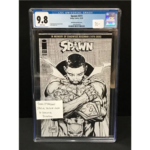 SPAWN #311 BY IMAGE COMICS - CGC GRADE 9.8