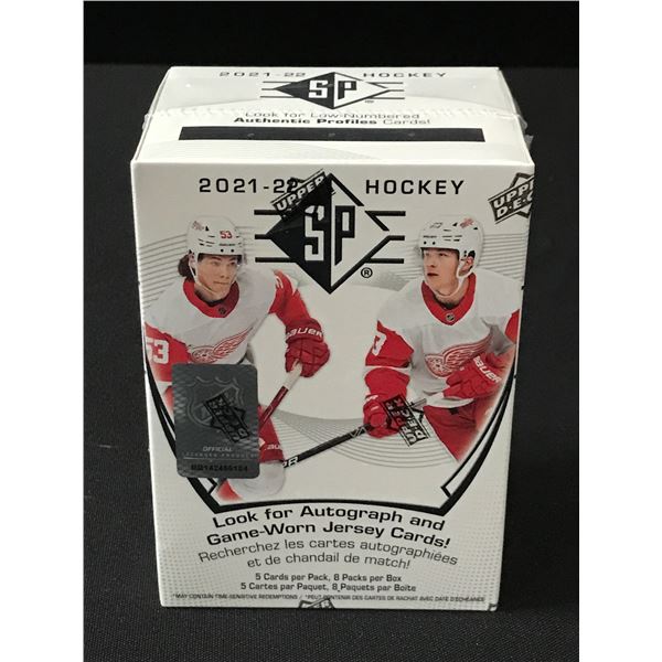 2021-22 UPPER DECK SP HOCKEY SEALED TRADING CARDS BOX