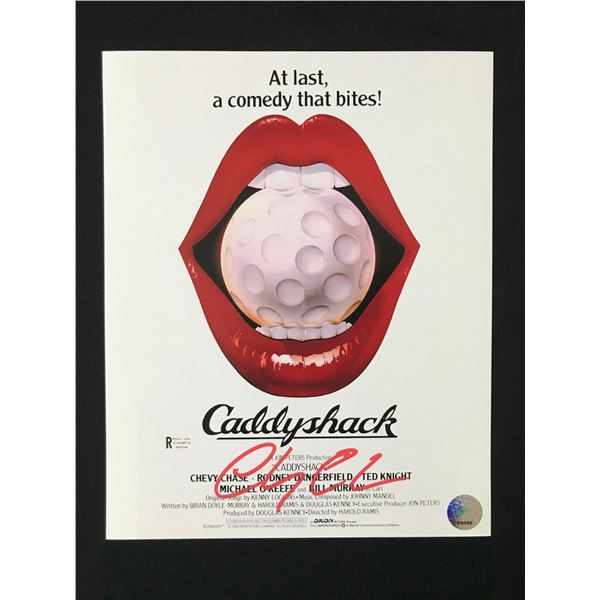 CHEVY CHASE SIGNED CADDYSHACK 8X10 - KB COA