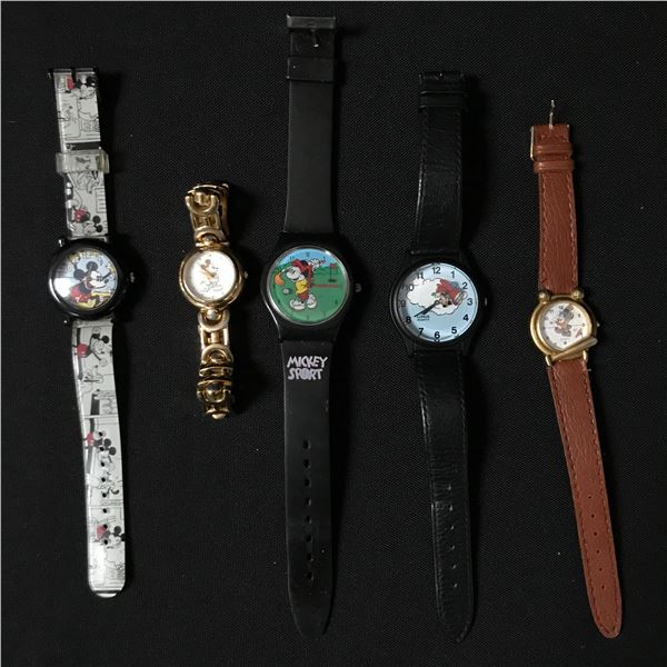 VINTAGE DISNEY WATCH LOT